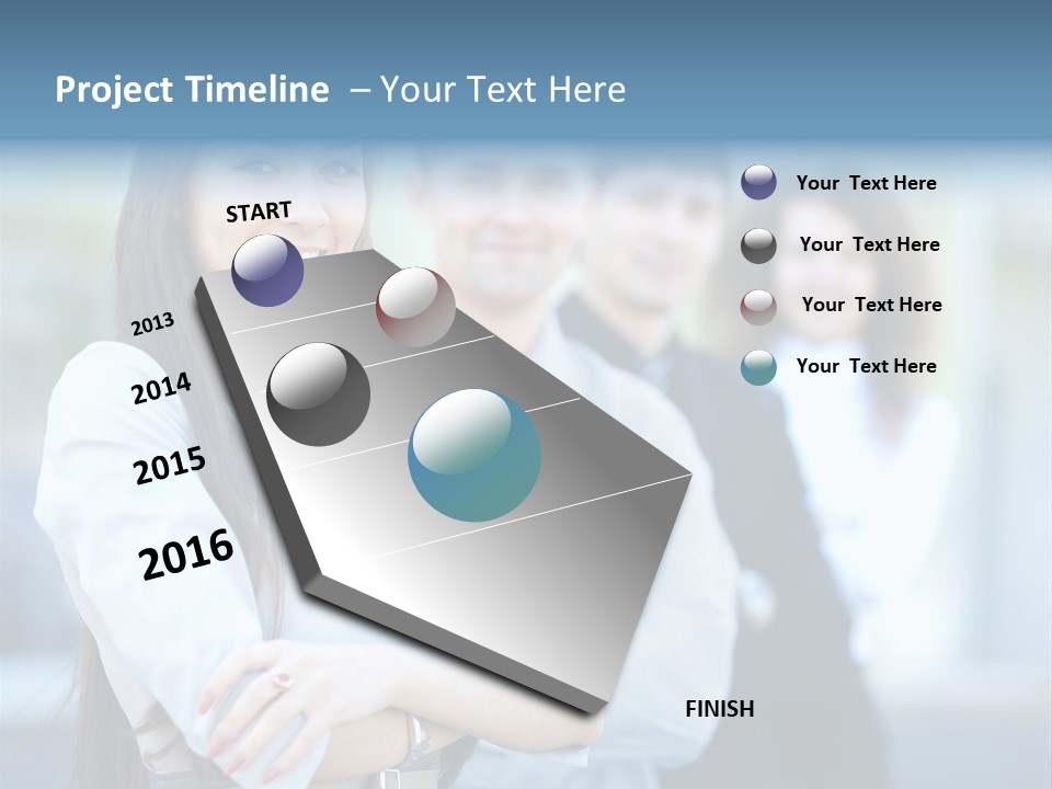 Company Collar Young PowerPoint Template