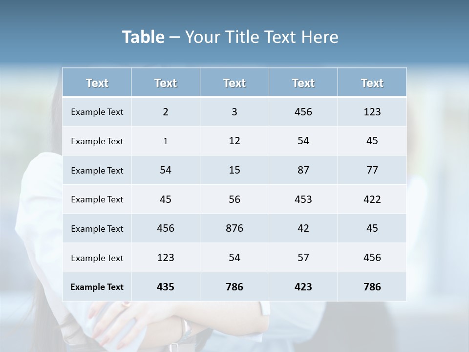 Company Collar Young PowerPoint Template