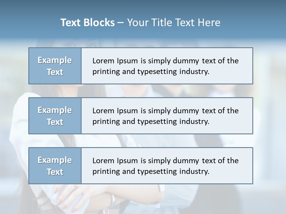 Company Collar Young PowerPoint Template