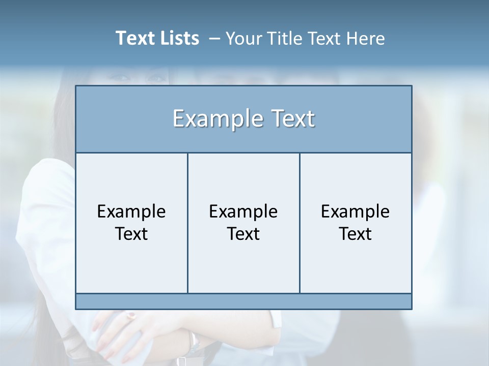 Company Collar Young PowerPoint Template