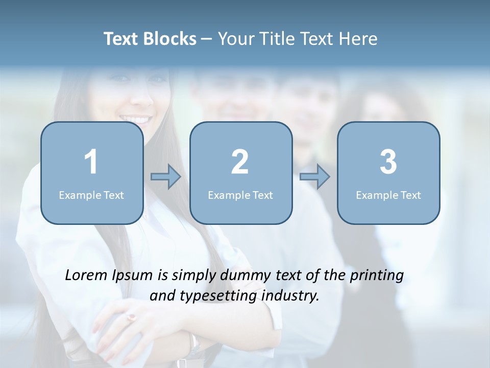 Company Collar Young PowerPoint Template