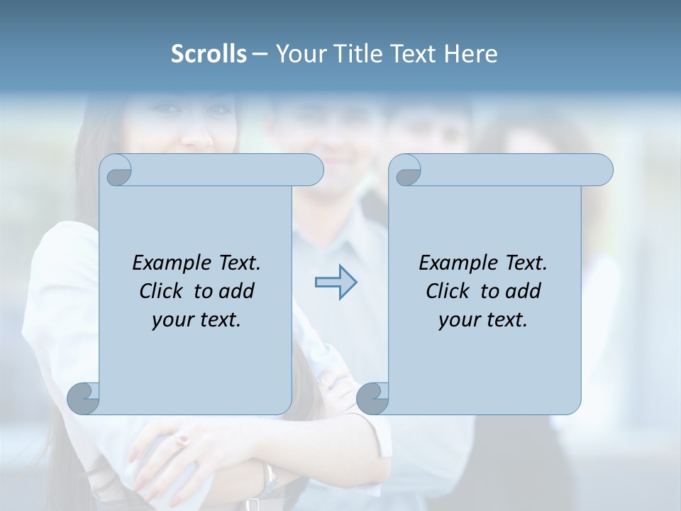 Company Collar Young PowerPoint Template