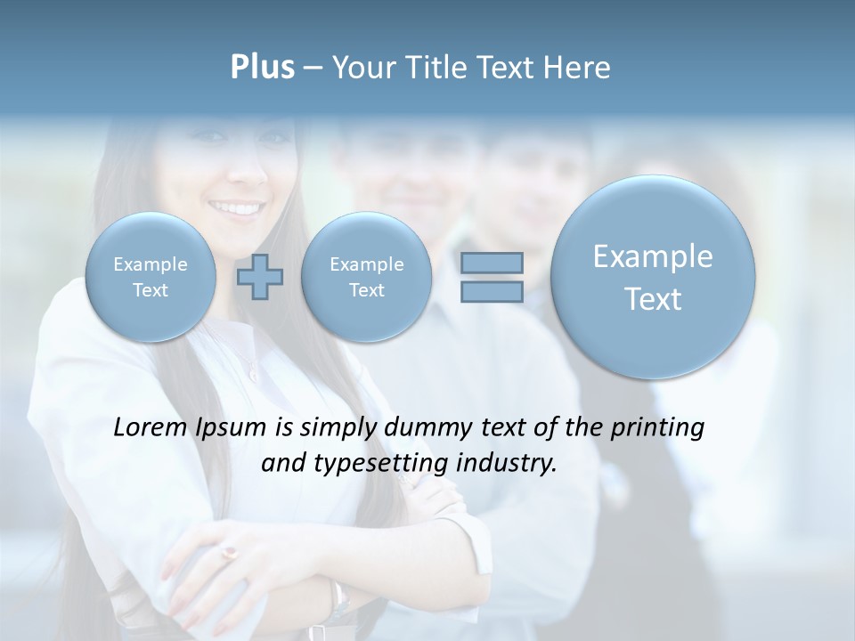 Company Collar Young PowerPoint Template