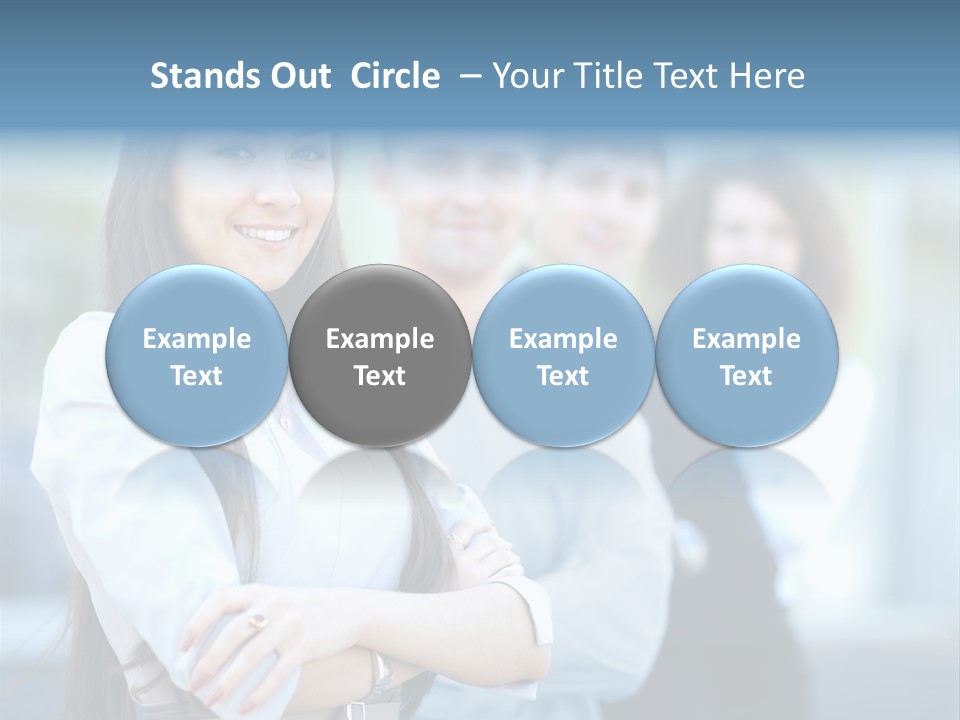 Company Collar Young PowerPoint Template