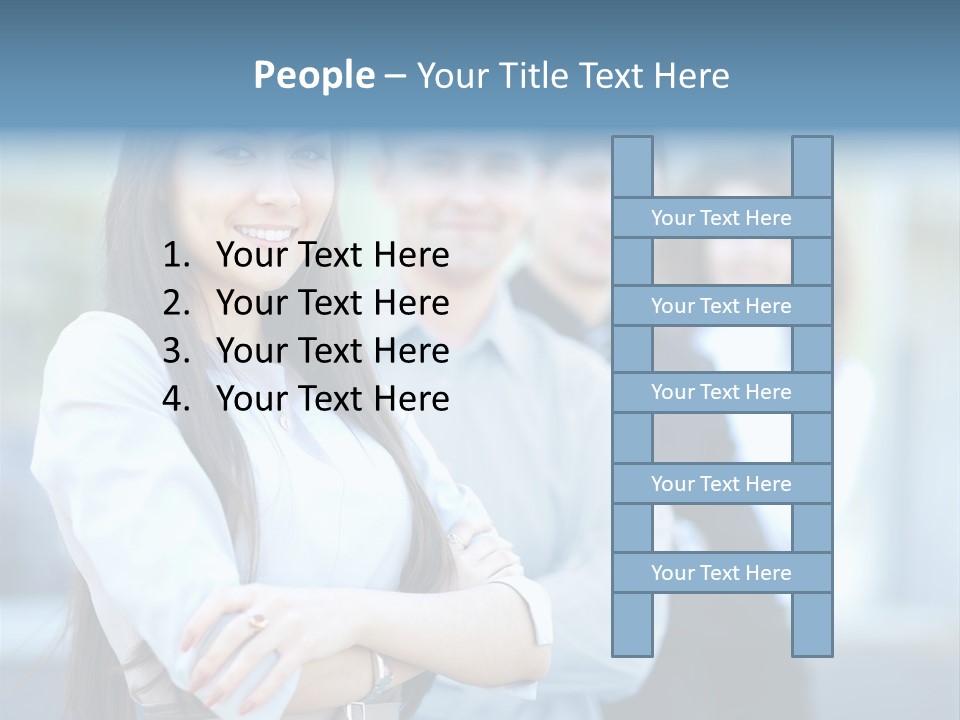 Company Collar Young PowerPoint Template