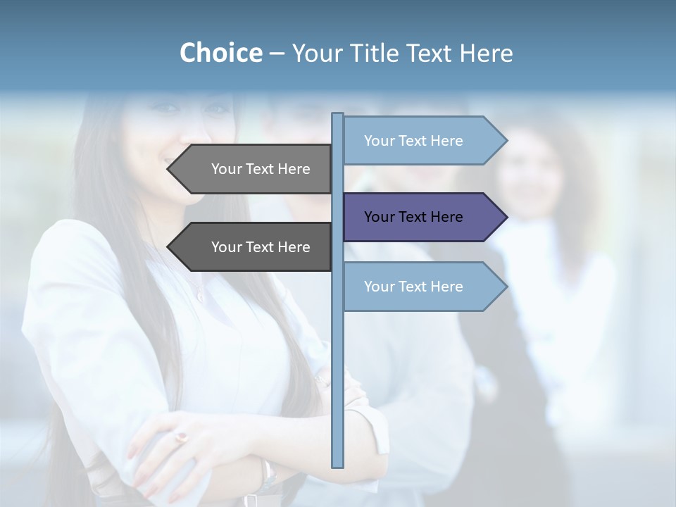 Company Collar Young PowerPoint Template