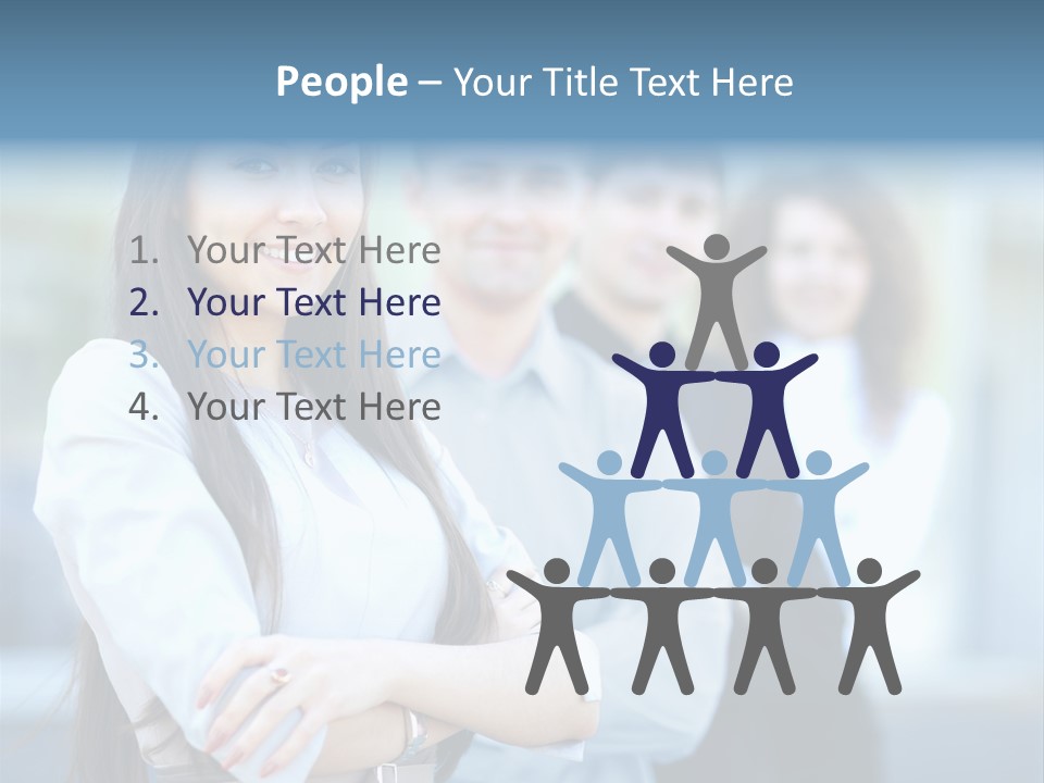 Company Collar Young PowerPoint Template