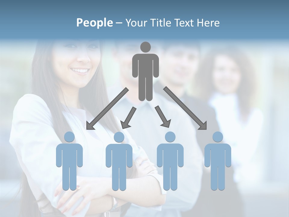 Company Collar Young PowerPoint Template