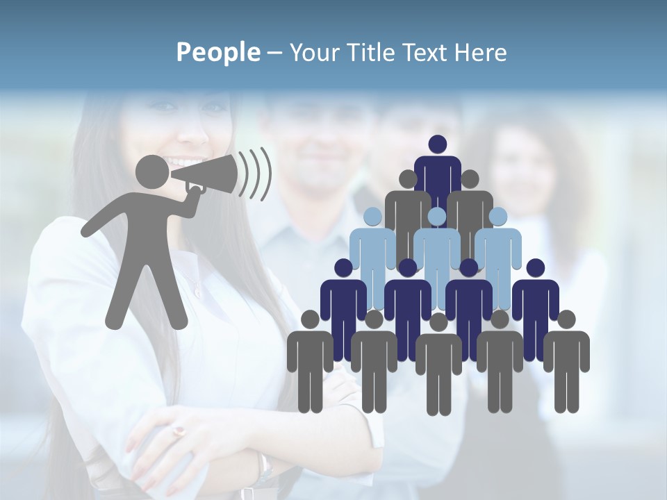 Company Collar Young PowerPoint Template