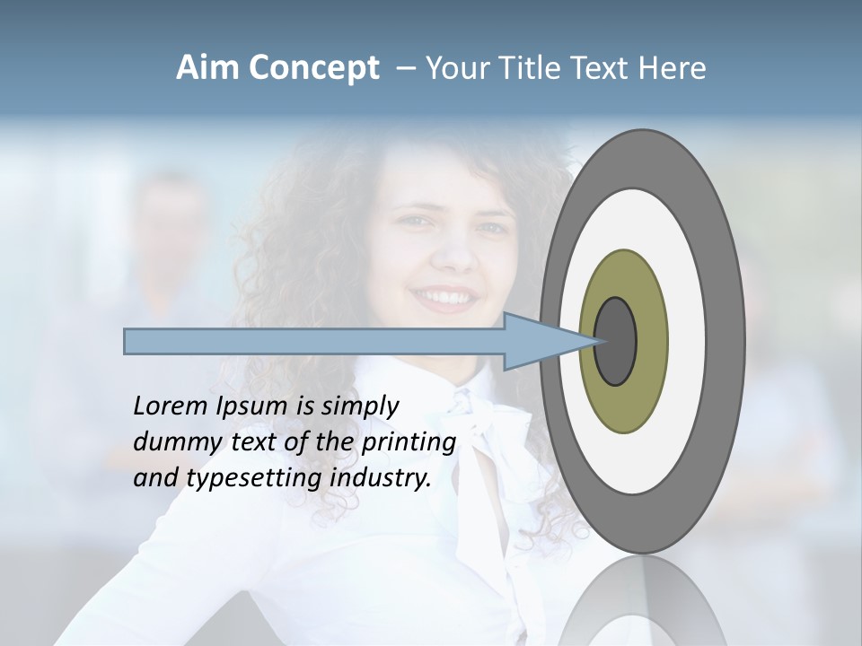 Pretty Attractive Aspirations PowerPoint Template