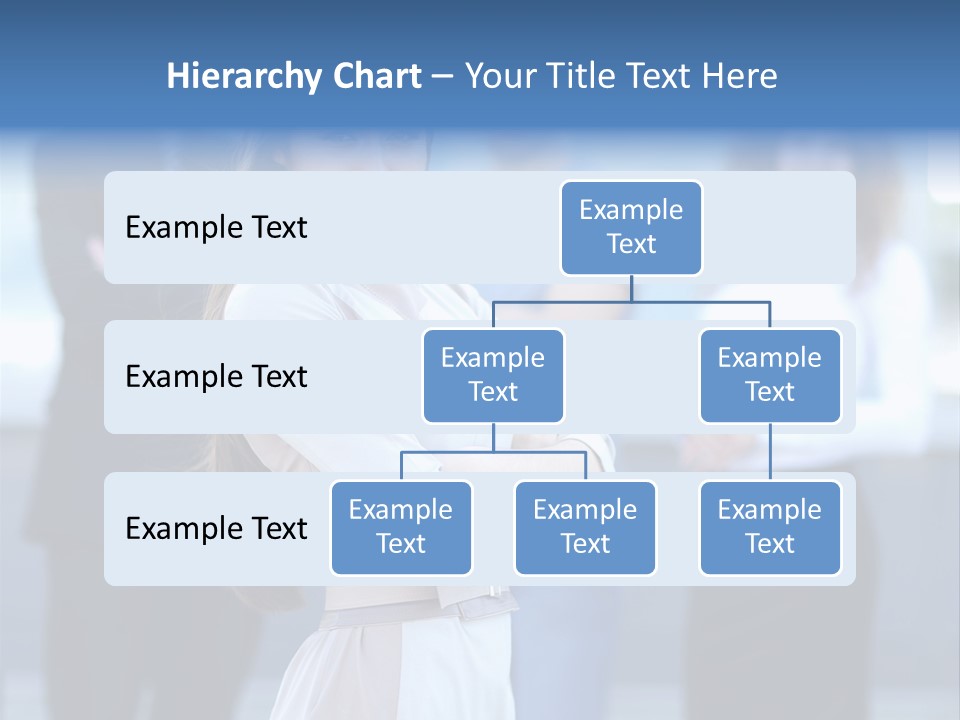 Caucasian Ambitious Executive PowerPoint Template