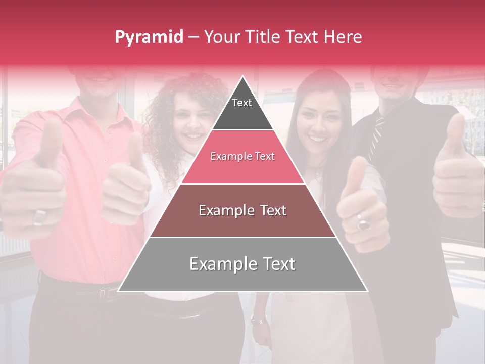 Businesspeople Camera Good PowerPoint Template