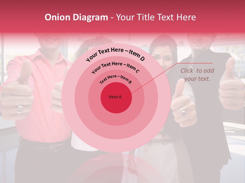 Businesspeople Camera Good PowerPoint Template