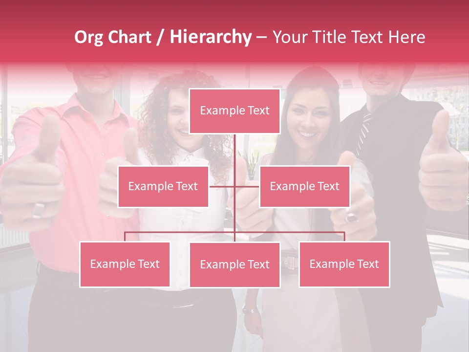 Businesspeople Camera Good PowerPoint Template