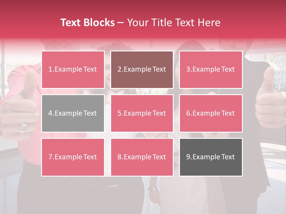 Businesspeople Camera Good PowerPoint Template