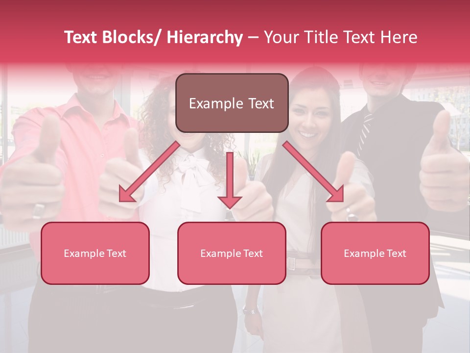 Businesspeople Camera Good PowerPoint Template