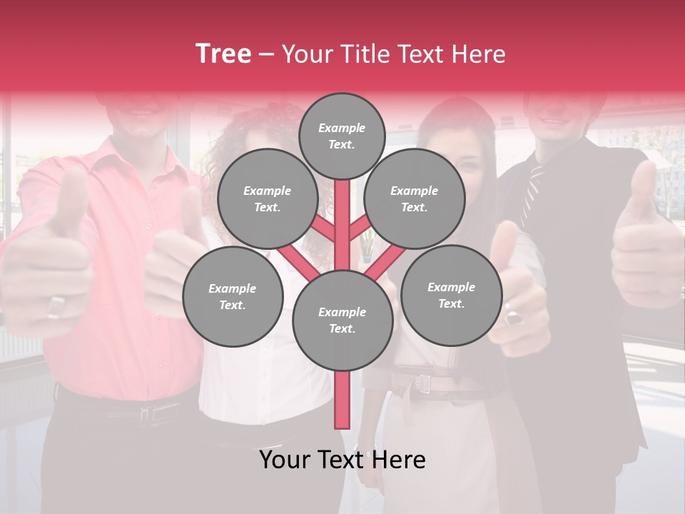 Businesspeople Camera Good PowerPoint Template