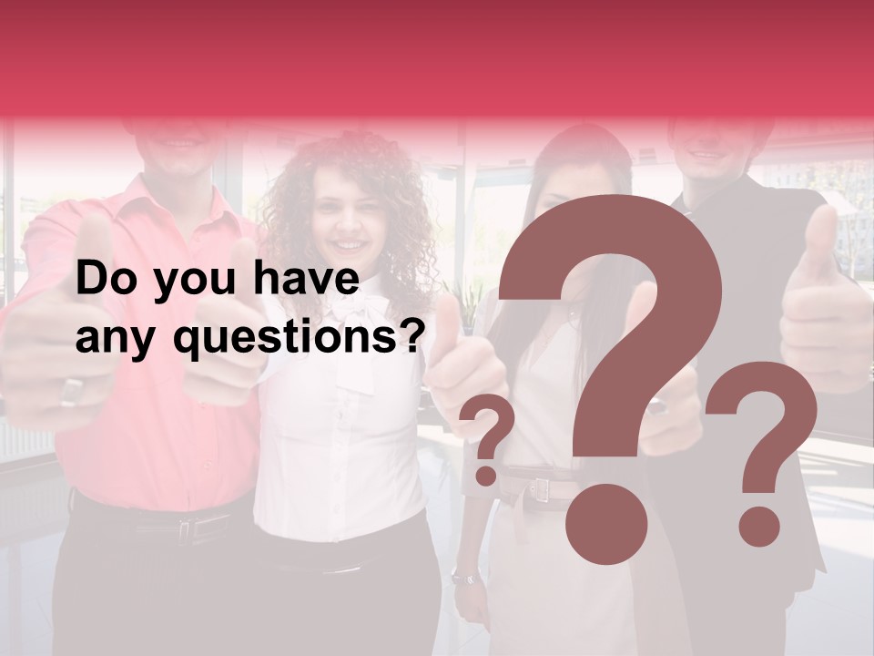 Businesspeople Camera Good PowerPoint Template