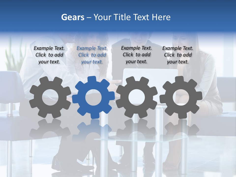 Suit Working Education PowerPoint Template