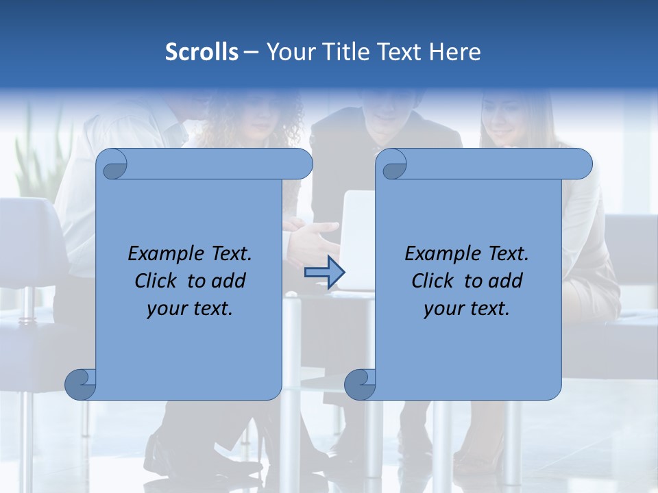 Suit Working Education PowerPoint Template