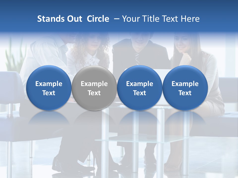 Suit Working Education PowerPoint Template