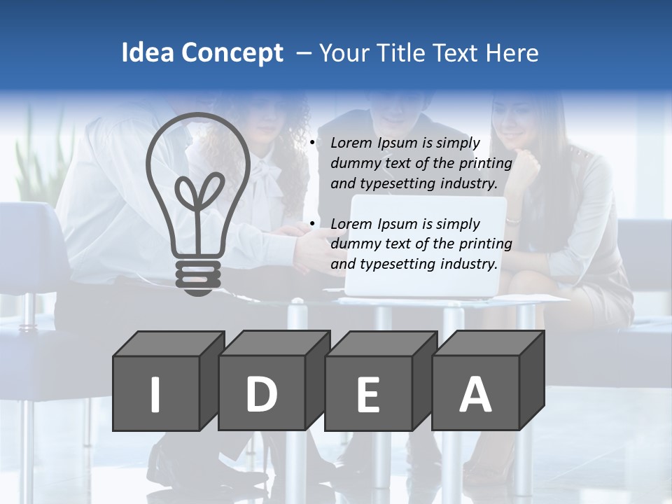 Suit Working Education PowerPoint Template