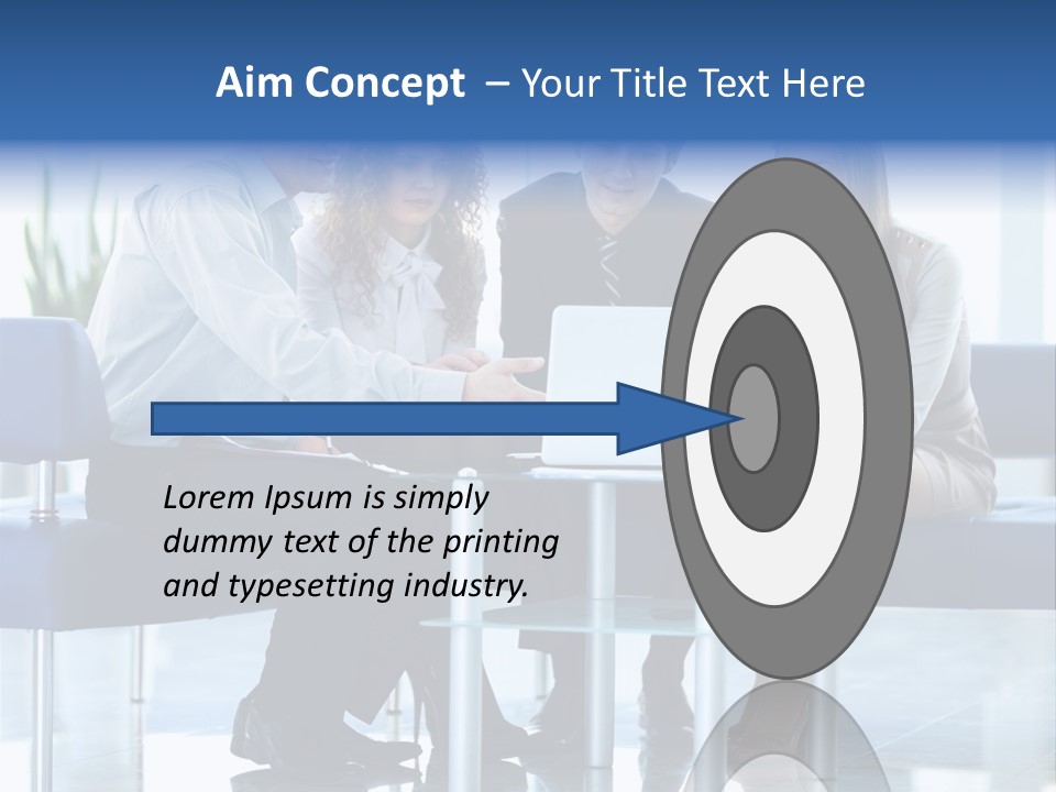 Suit Working Education PowerPoint Template