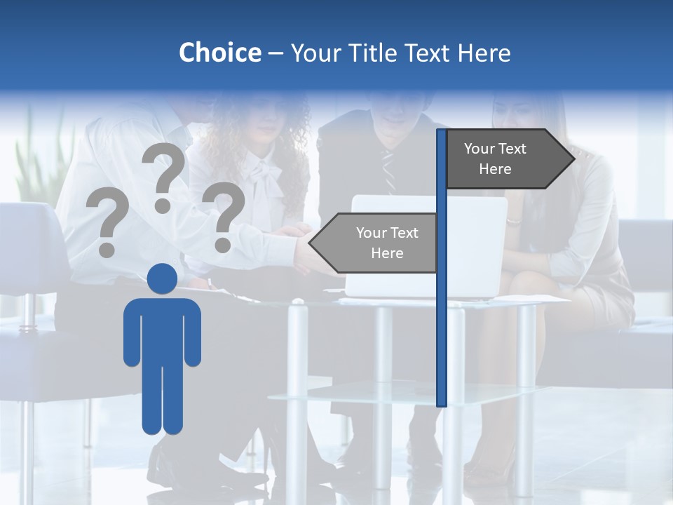 Suit Working Education PowerPoint Template