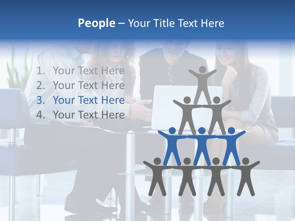 Suit Working Education PowerPoint Template