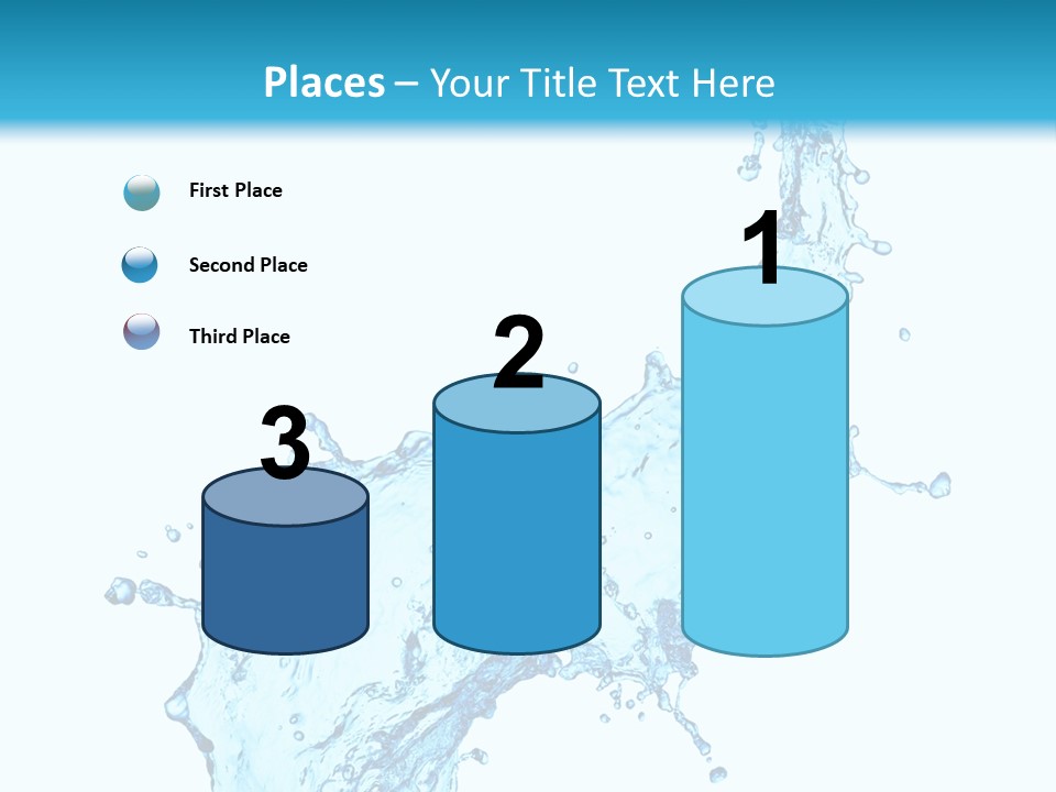 Purity Liquid Color PowerPoint Template