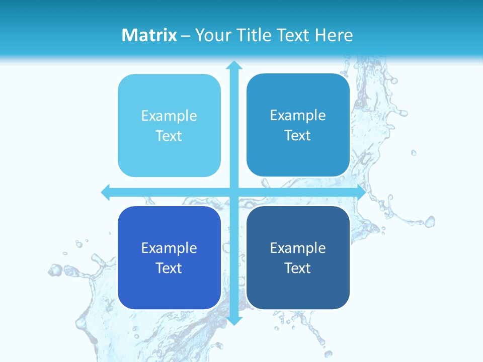 Purity Liquid Color PowerPoint Template