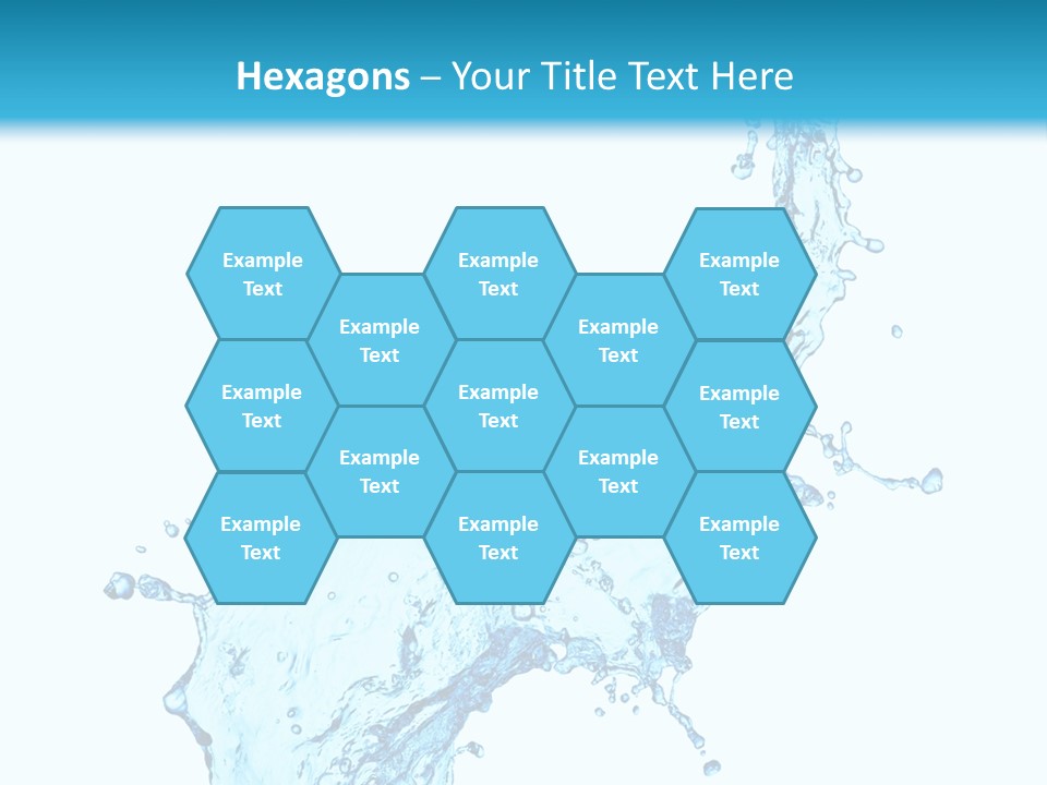 Purity Liquid Color PowerPoint Template