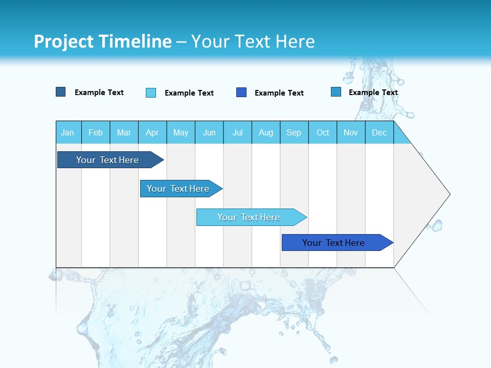 Purity Liquid Color PowerPoint Template
