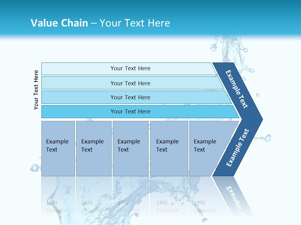 Purity Liquid Color PowerPoint Template