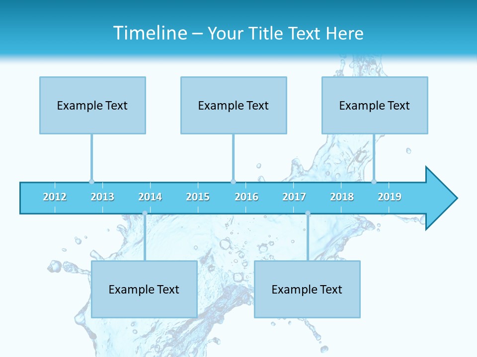 Purity Liquid Color PowerPoint Template