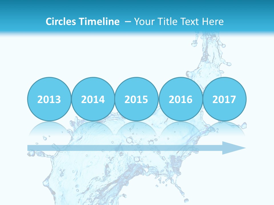 Purity Liquid Color PowerPoint Template