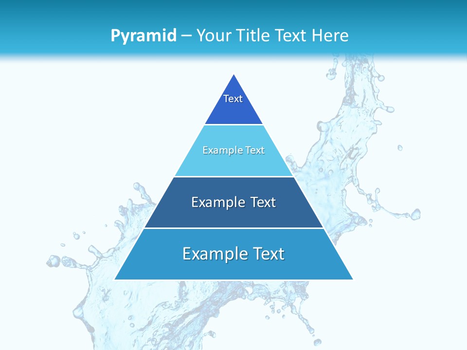 Purity Liquid Color PowerPoint Template