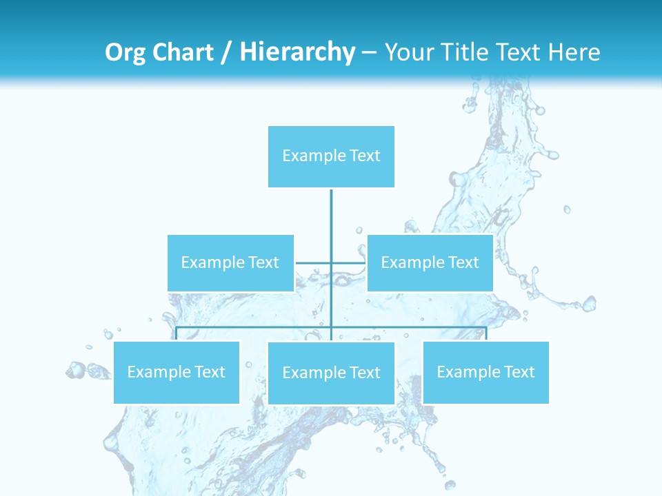 Purity Liquid Color PowerPoint Template