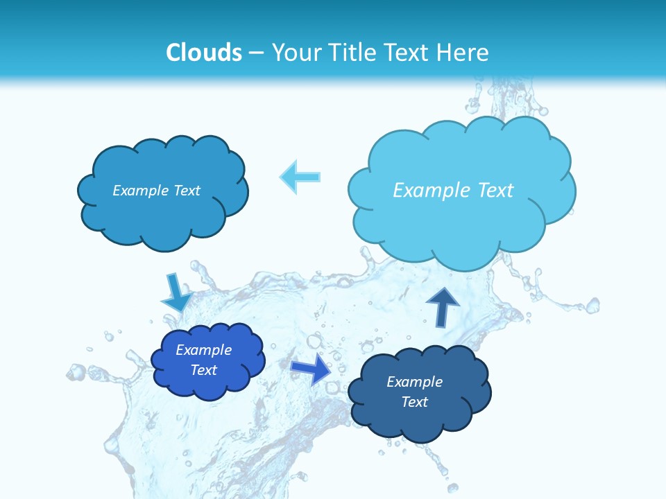 Purity Liquid Color PowerPoint Template