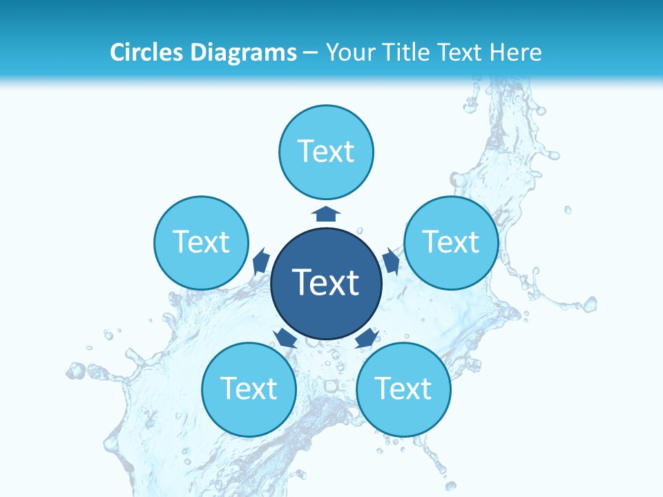 Purity Liquid Color PowerPoint Template