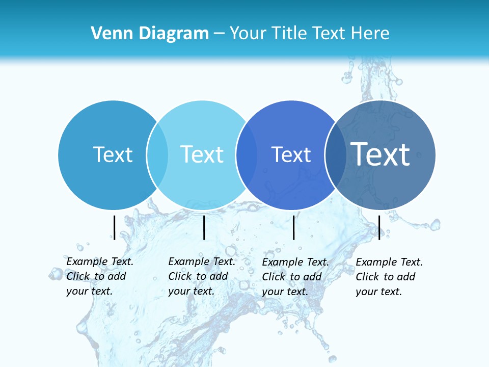 Purity Liquid Color PowerPoint Template