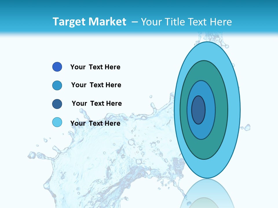 Purity Liquid Color PowerPoint Template