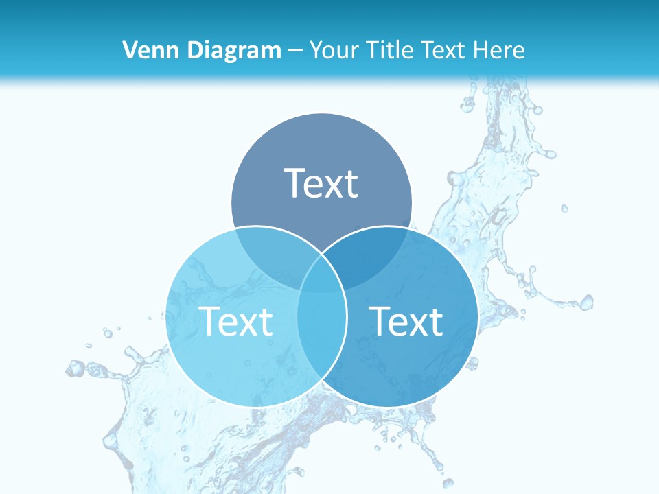 Purity Liquid Color PowerPoint Template