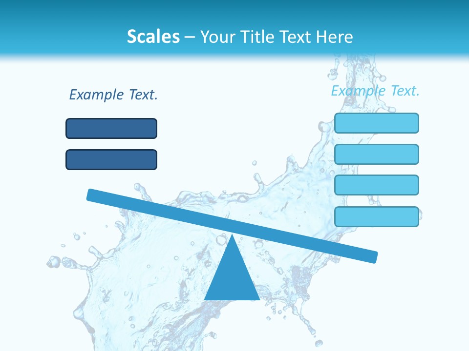 Purity Liquid Color PowerPoint Template