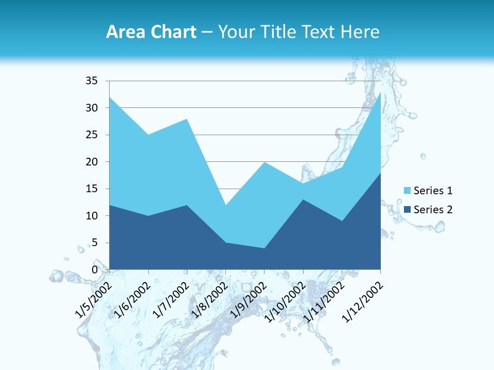 Purity Liquid Color PowerPoint Template