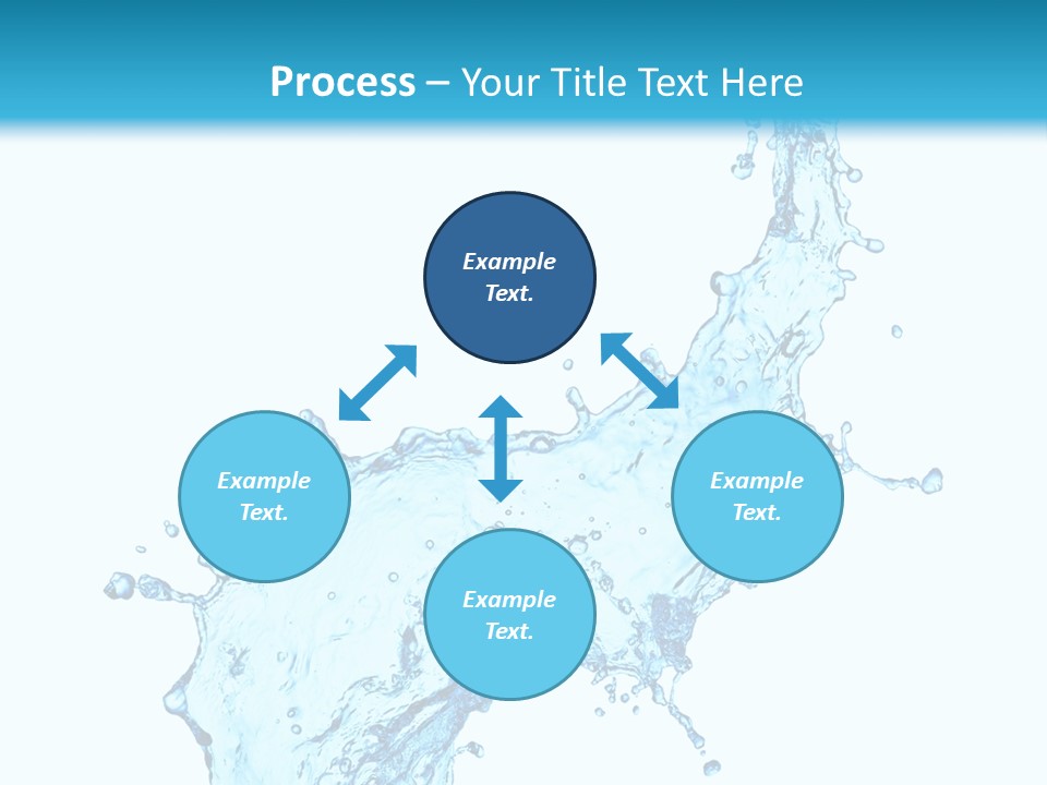 Purity Liquid Color PowerPoint Template