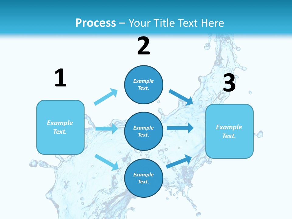 Purity Liquid Color PowerPoint Template