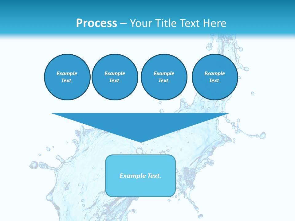 Purity Liquid Color PowerPoint Template