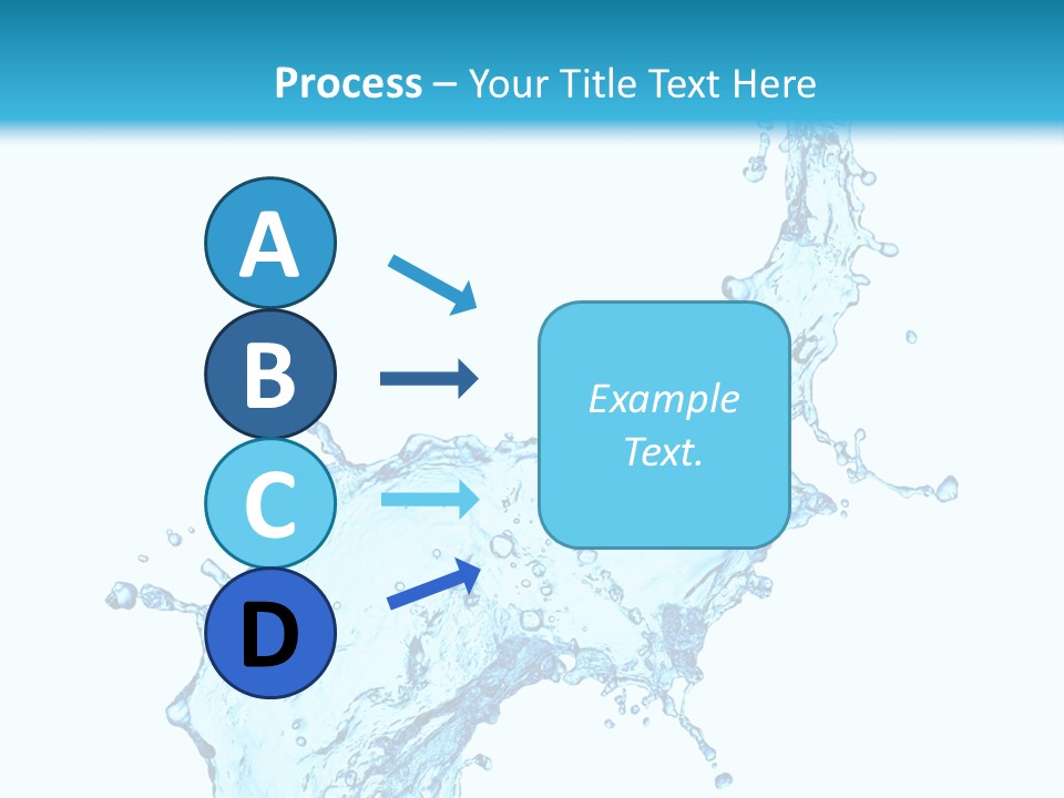 Purity Liquid Color PowerPoint Template