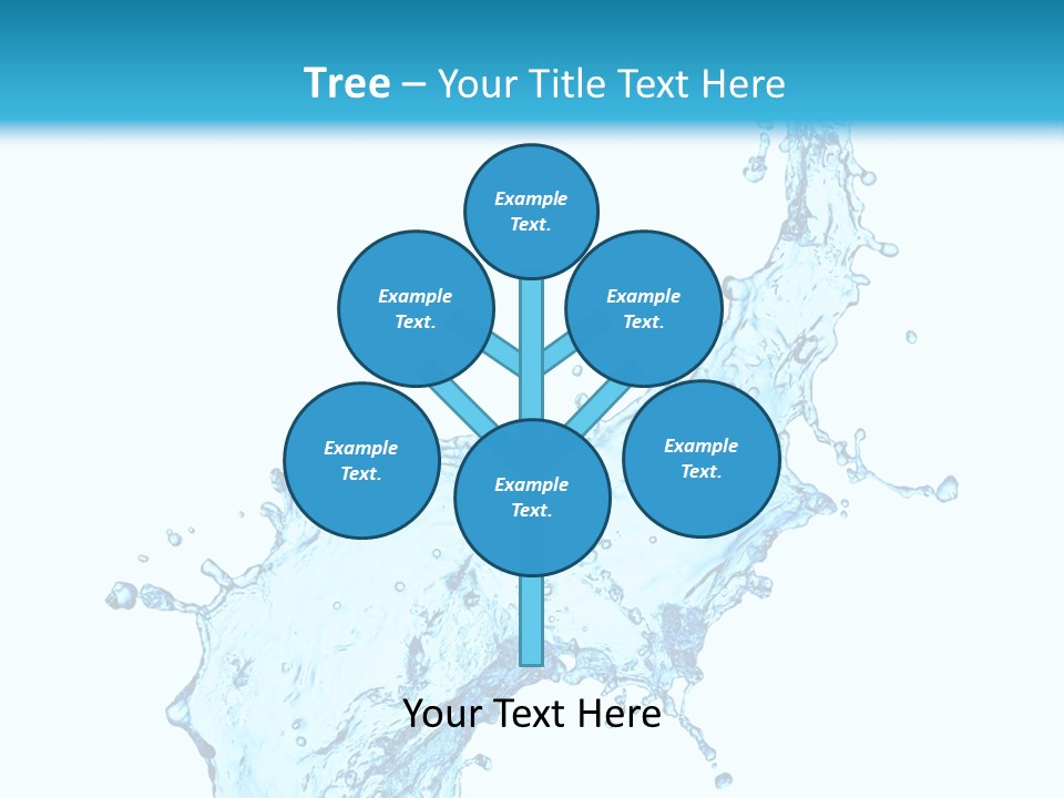 Purity Liquid Color PowerPoint Template